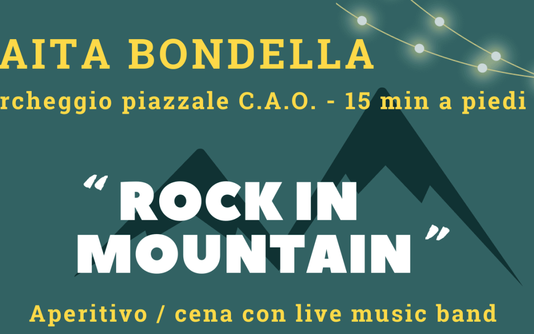 CONCERTO ANNULLATO GIORGIO GIOMMI BLUES BAND – Sabato 16 Settembre – ROCK IN MOUNTAIN