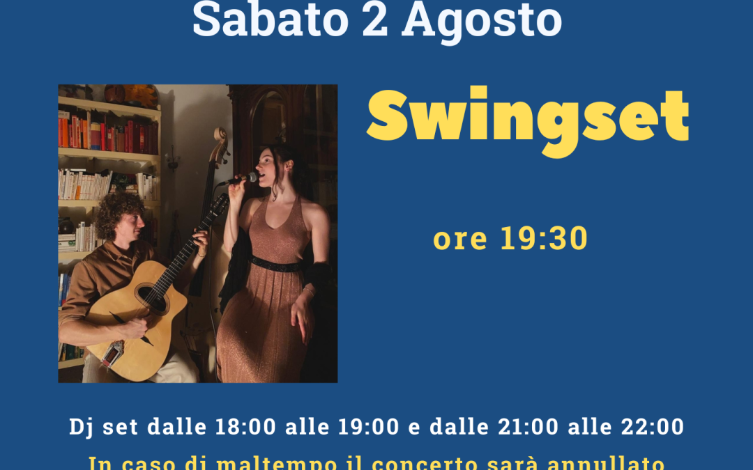 “ROCK IN MOUNTAIN 2025” Sabato 2 Agosto – Swingset