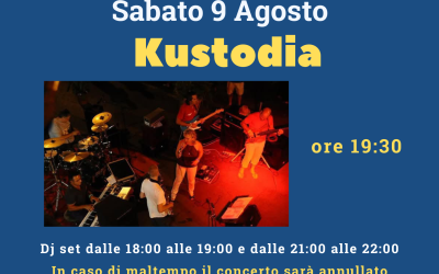 “ROCK IN MOUNTAIN 2025” Sabato 9 Agosto – Kustodia
